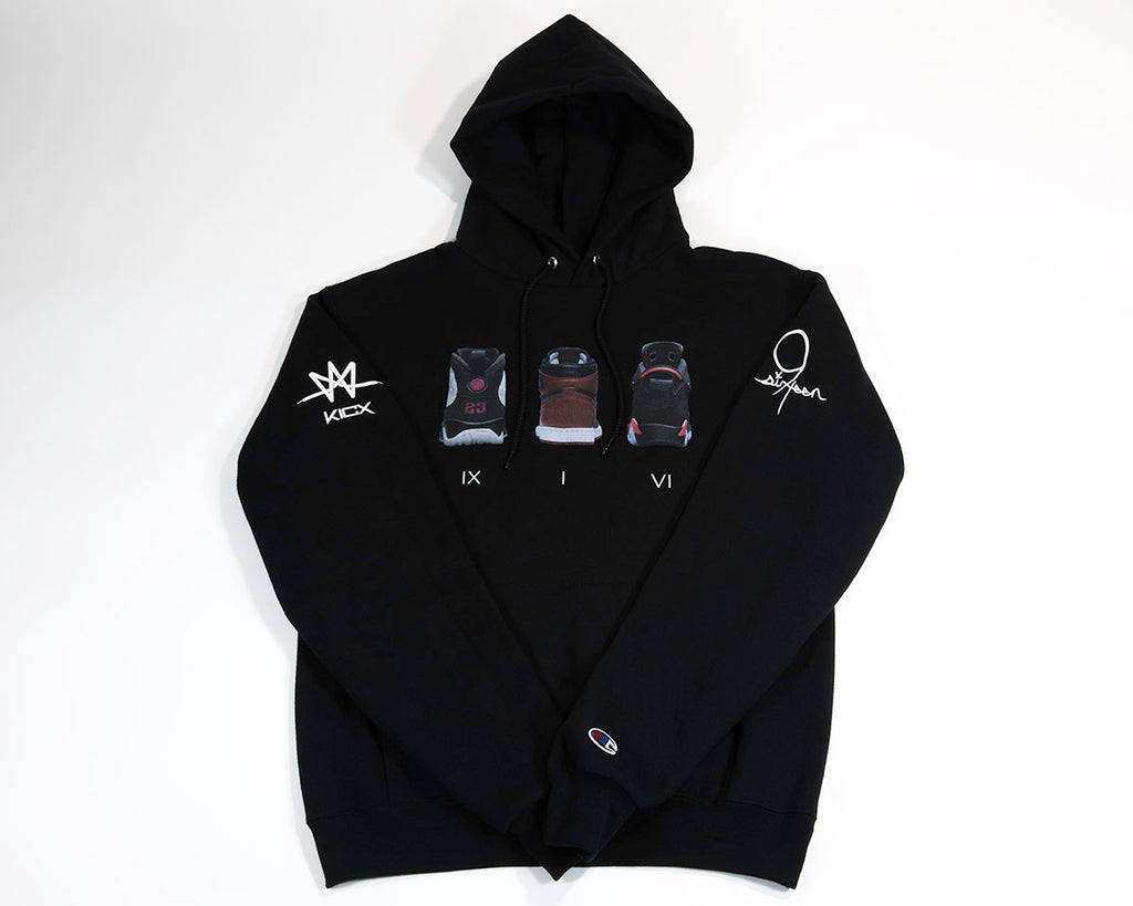 AIREA CODE HOODIE - BLACK – 9sixteen Apparel