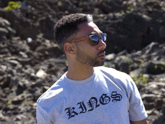 KINGS TEE - HEATHER GREY