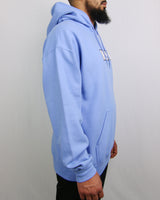 9SIXTEEN BOX HOODIE - POWDER BLUE