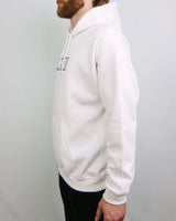 9SIXTEEN BOX HOODIE - WHITE