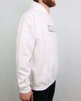 9SIXTEEN BOX HOODIE - WHITE