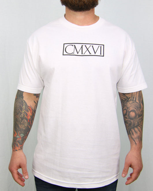 9SIXTEEN BOX TEE - WHITE