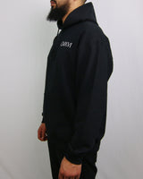 9SIXTEEN ROMAN HOODIE - BLACK
